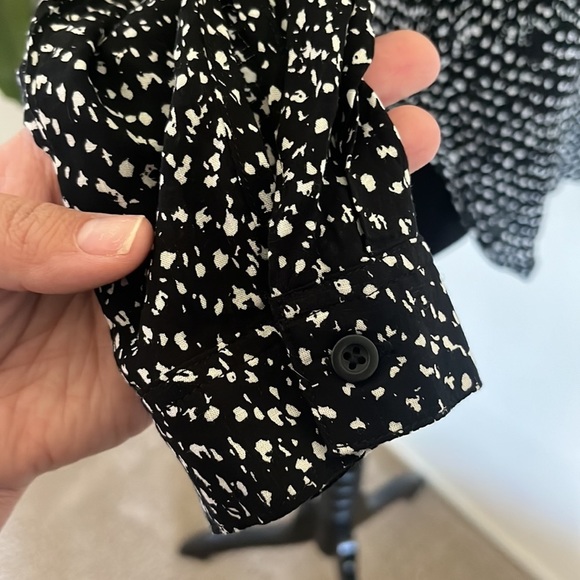 CLOTH & Stone Neck Tie Blouse Shirt XS - Picture 6 of 10